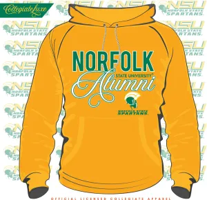 NORFOLK ST. | FANCY ALUMNII Gold Unisex Hoodies (**)