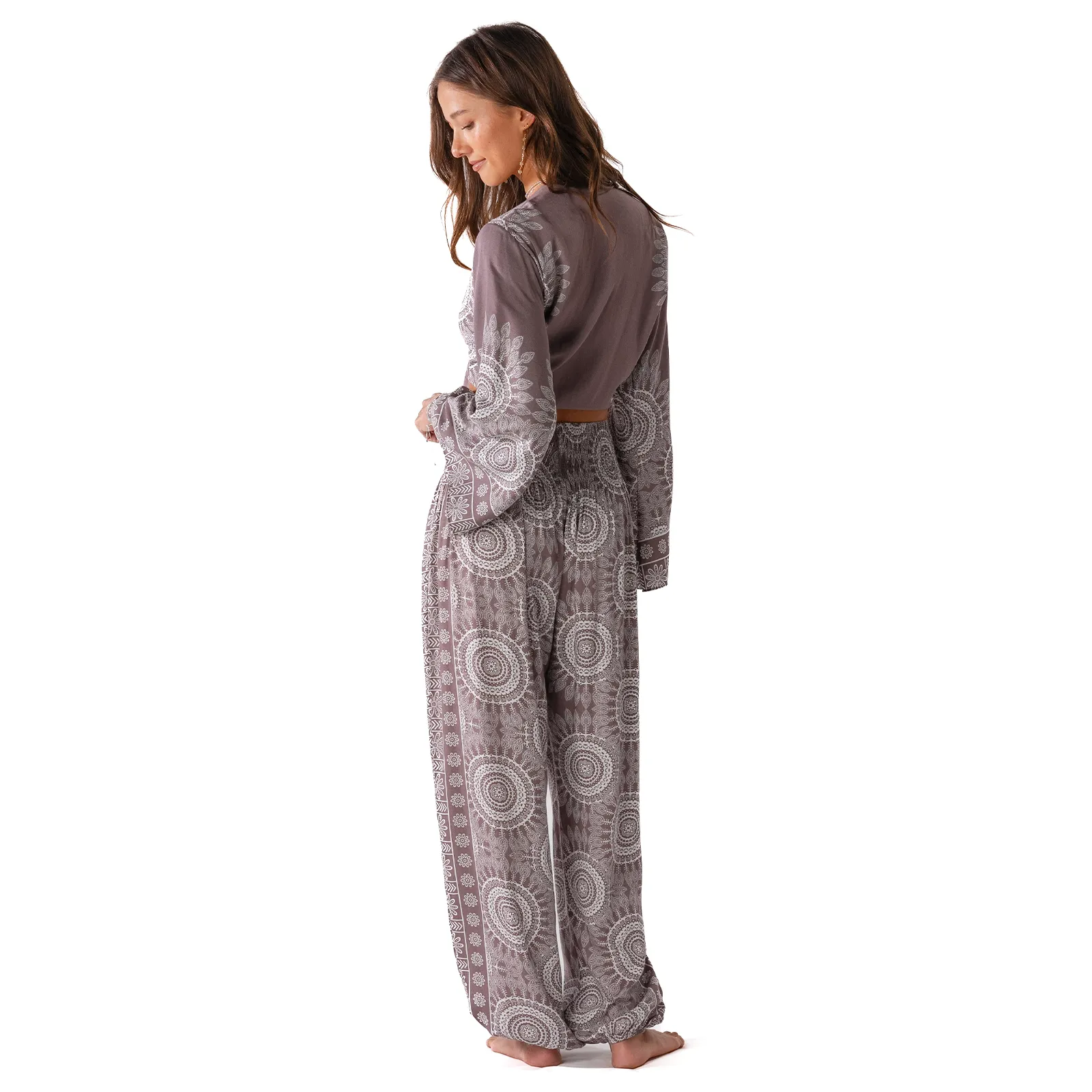 Nosara Daydreamer Top   Harem Pants Set