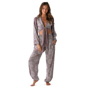 Nosara Daydreamer Top   Harem Pants Set