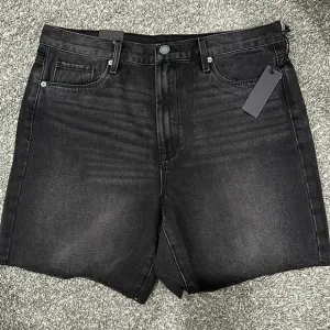 NWT BlankNYC black denim short. Size 30. Waist flat 17”. Rise 12”. Inseam 5.5”