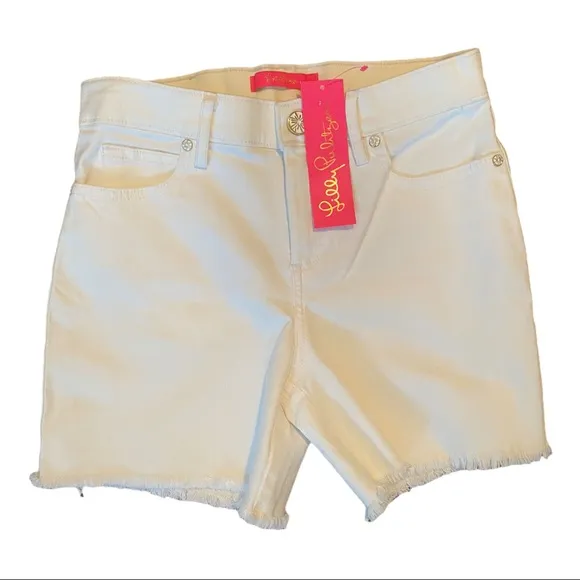 NWT Lilly Pulitzer Jean Short 00 Jennica High Rise