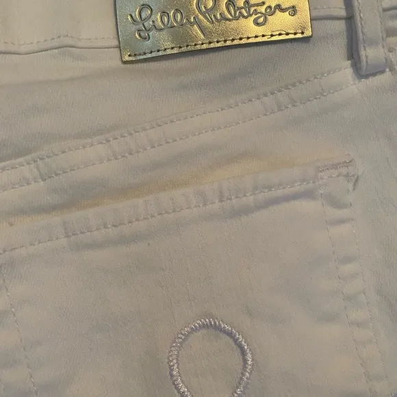 NWT Lilly Pulitzer Jean Short 00 Jennica High Rise