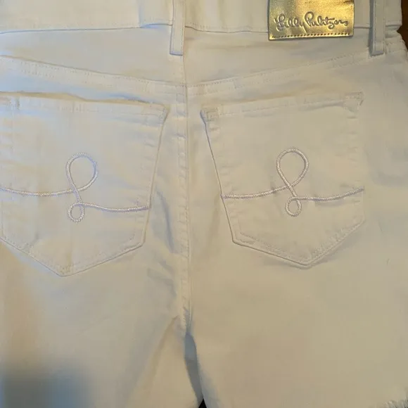 NWT Lilly Pulitzer Jean Short 00 Jennica High Rise