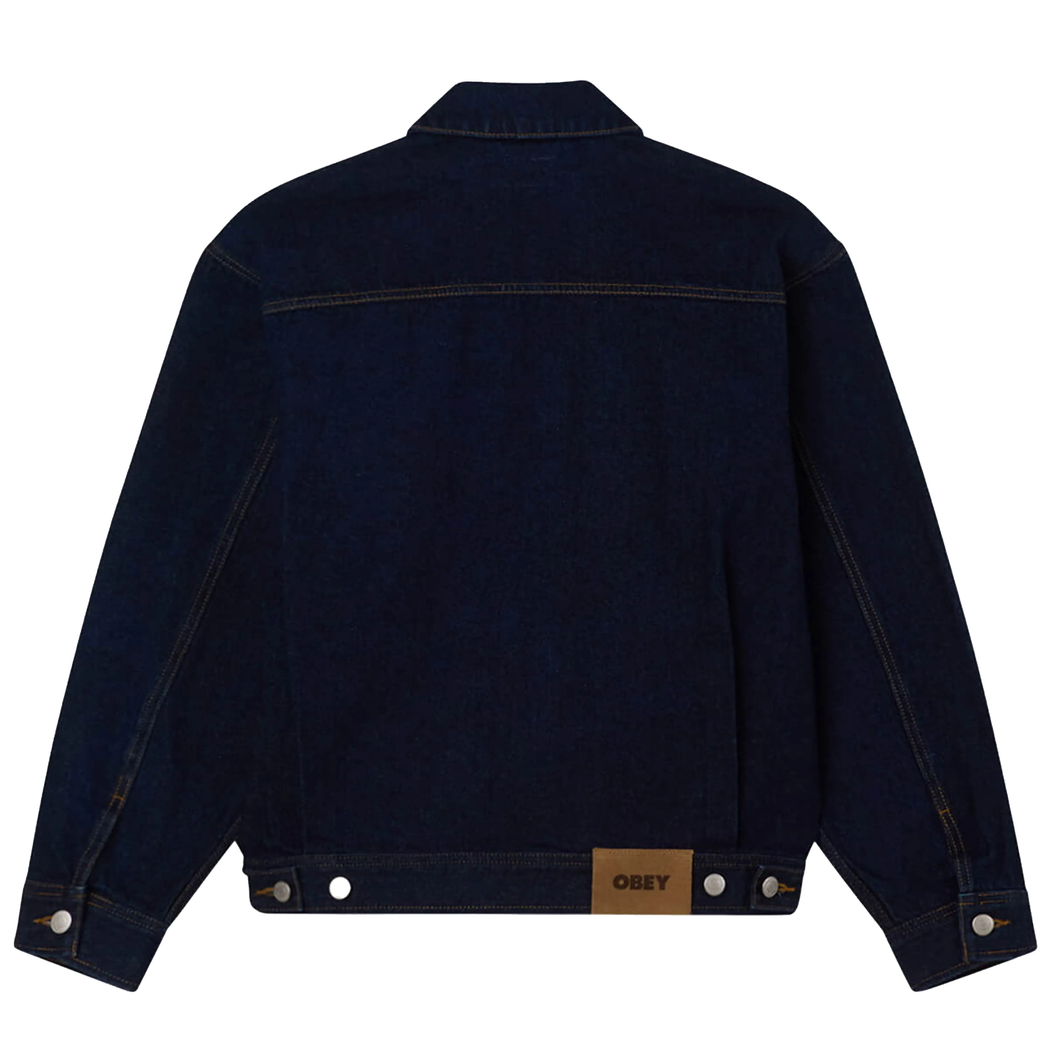 Obey Opena Jacket Rinse Indigo