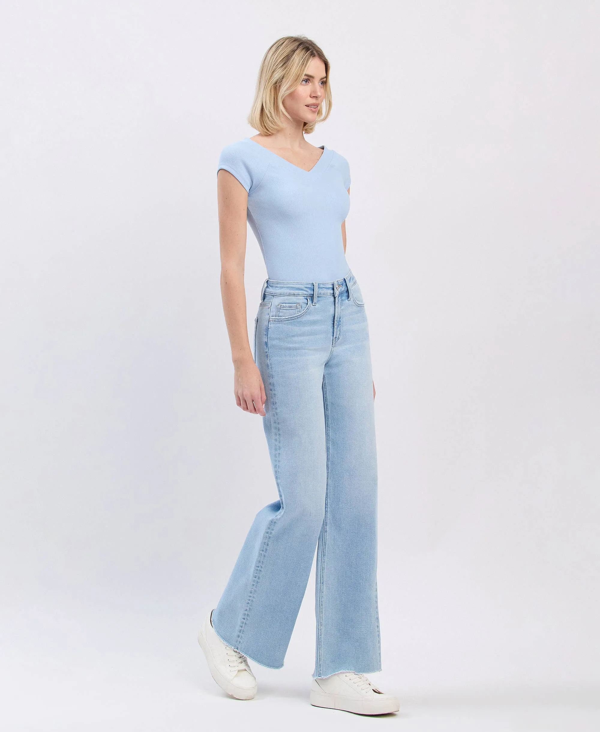 Olivia Raw Hem Jeans