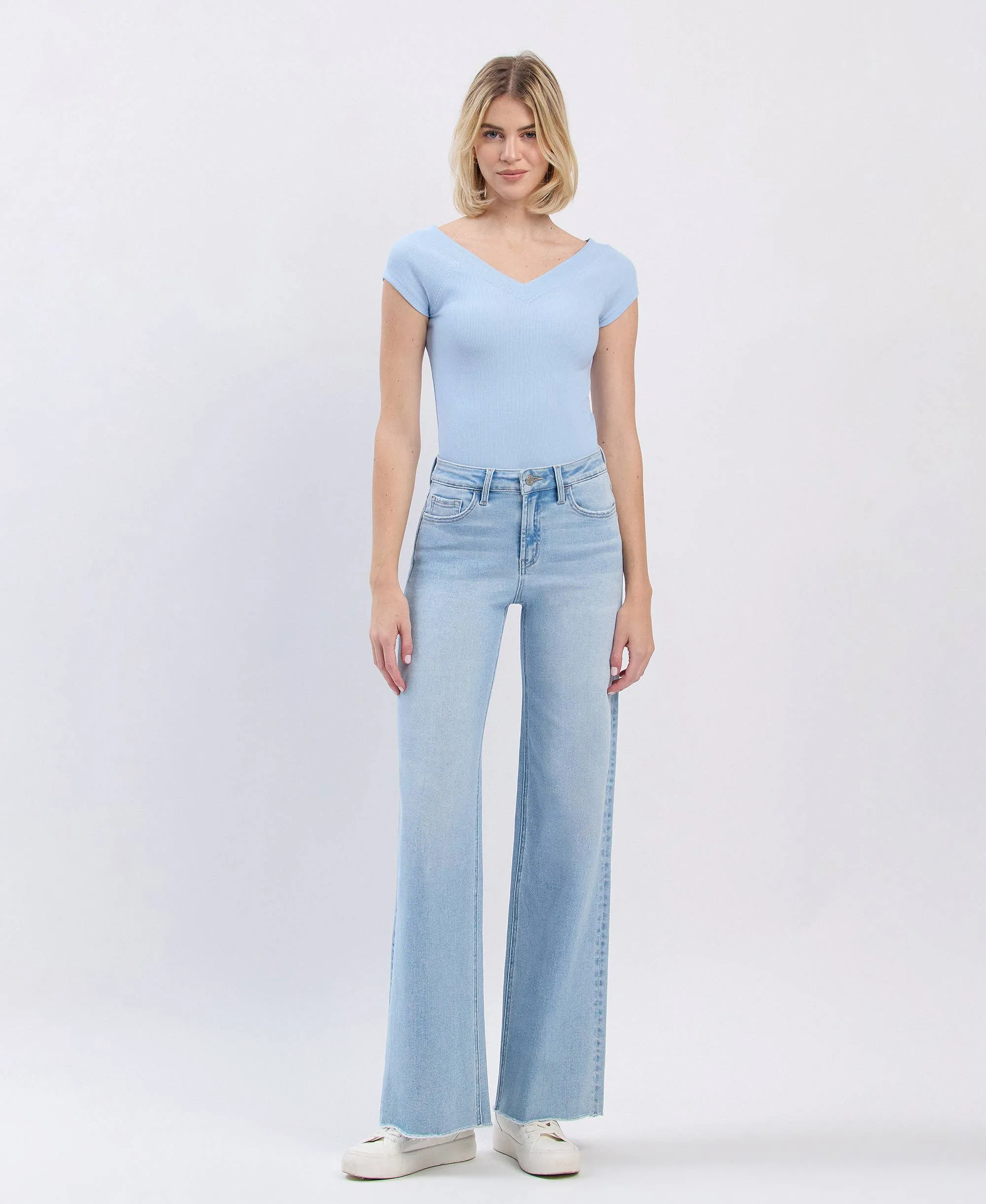 Olivia Raw Hem Jeans