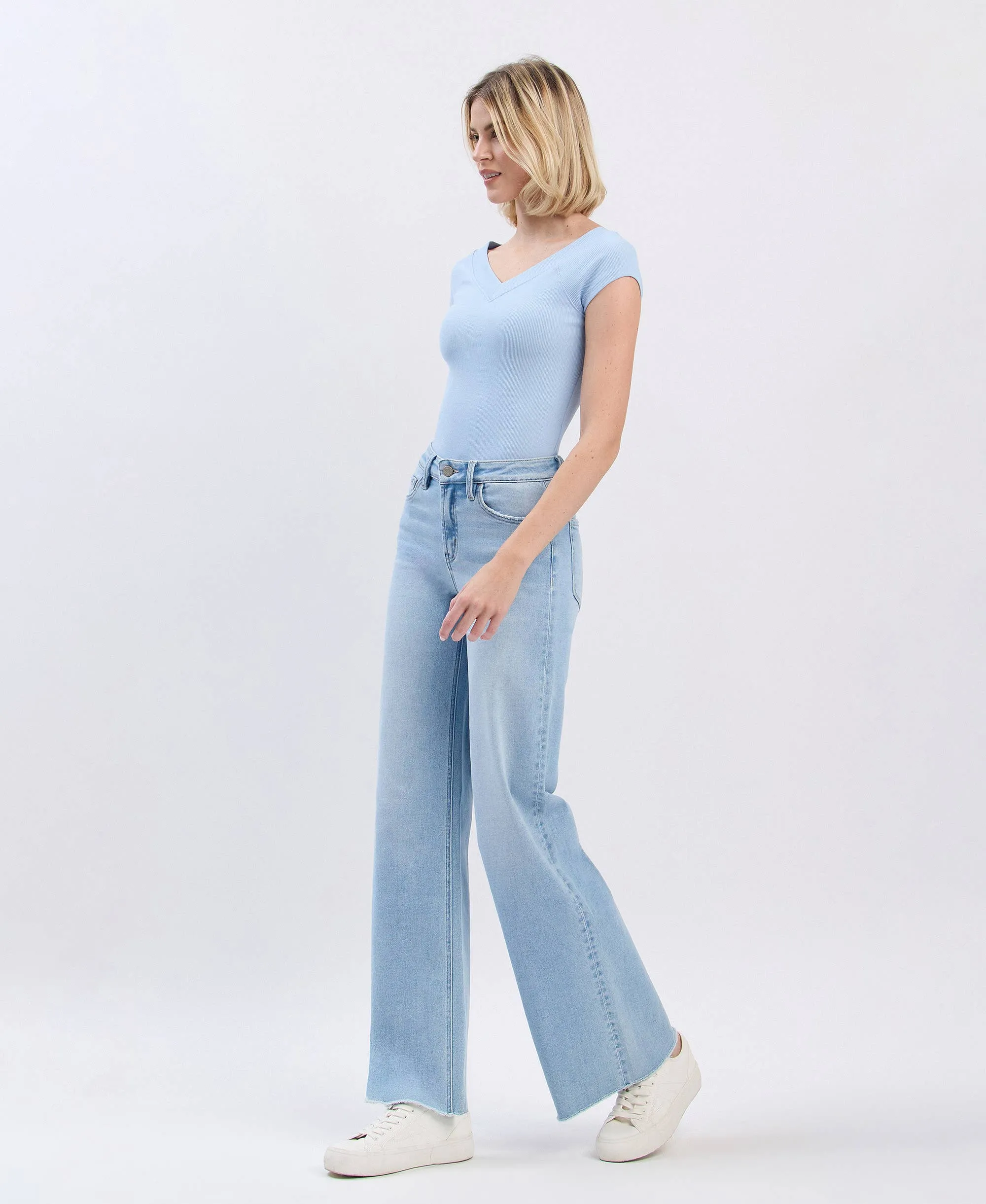 Olivia Raw Hem Jeans