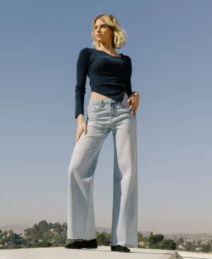 Olivia Raw Hem Jeans