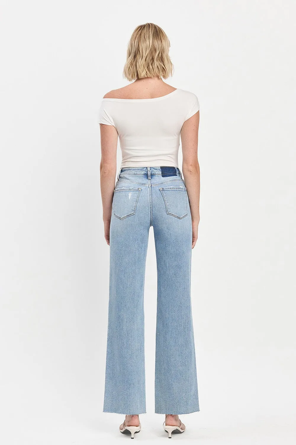 Olivia Wide Leg Jeans by Vervet