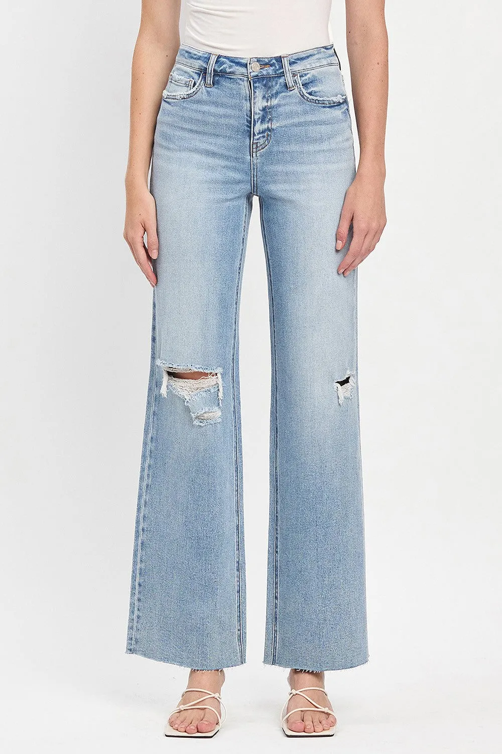 Olivia Wide Leg Jeans by Vervet