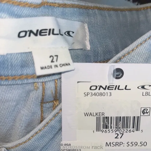 O’Neill EILLWALKER DENIM SHORT Sz 27