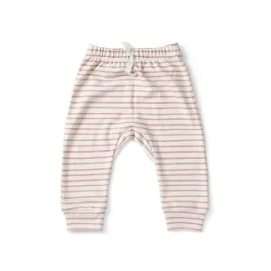 Organic Harem pants - dark pink