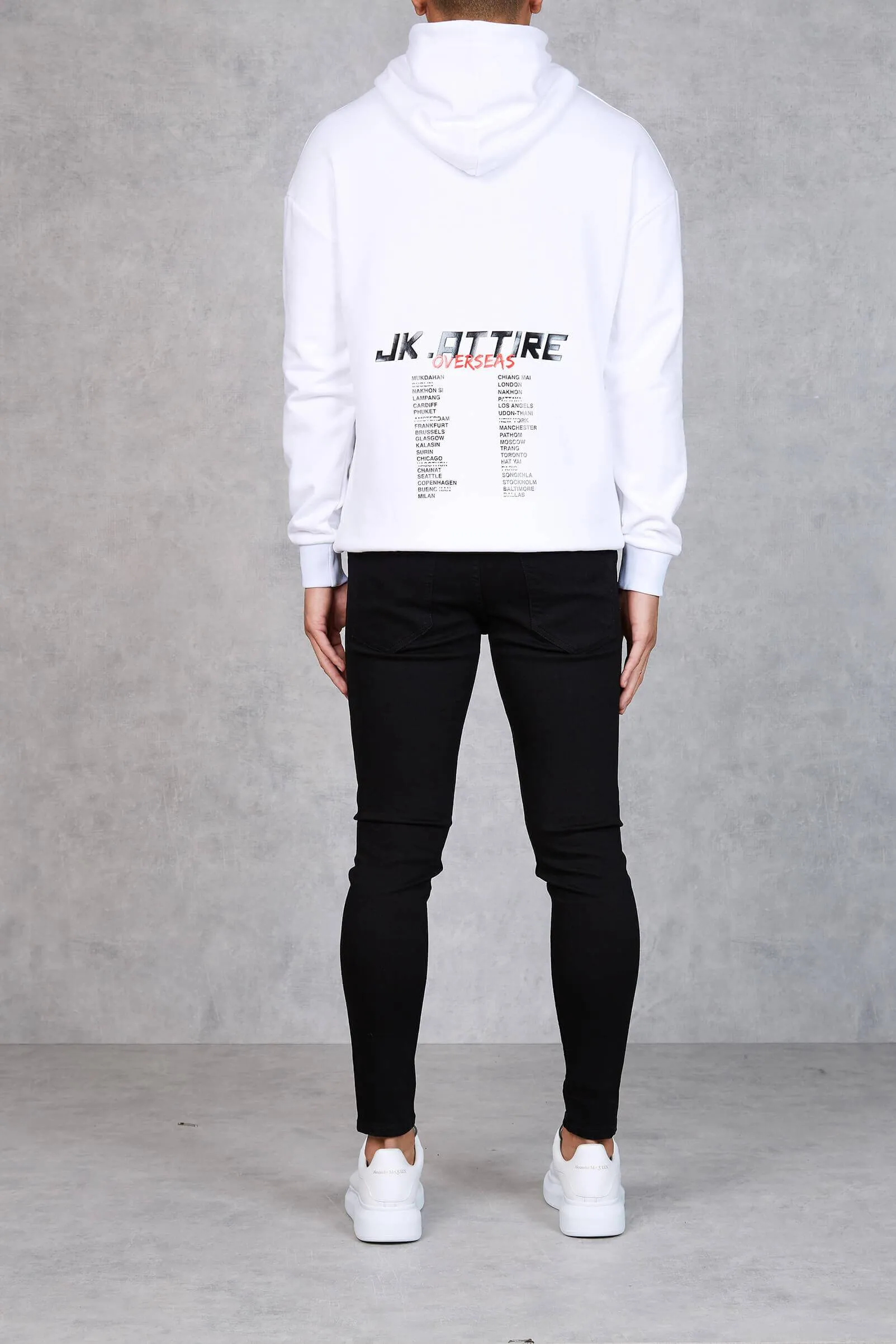 Overseas Tour Hoodie - White