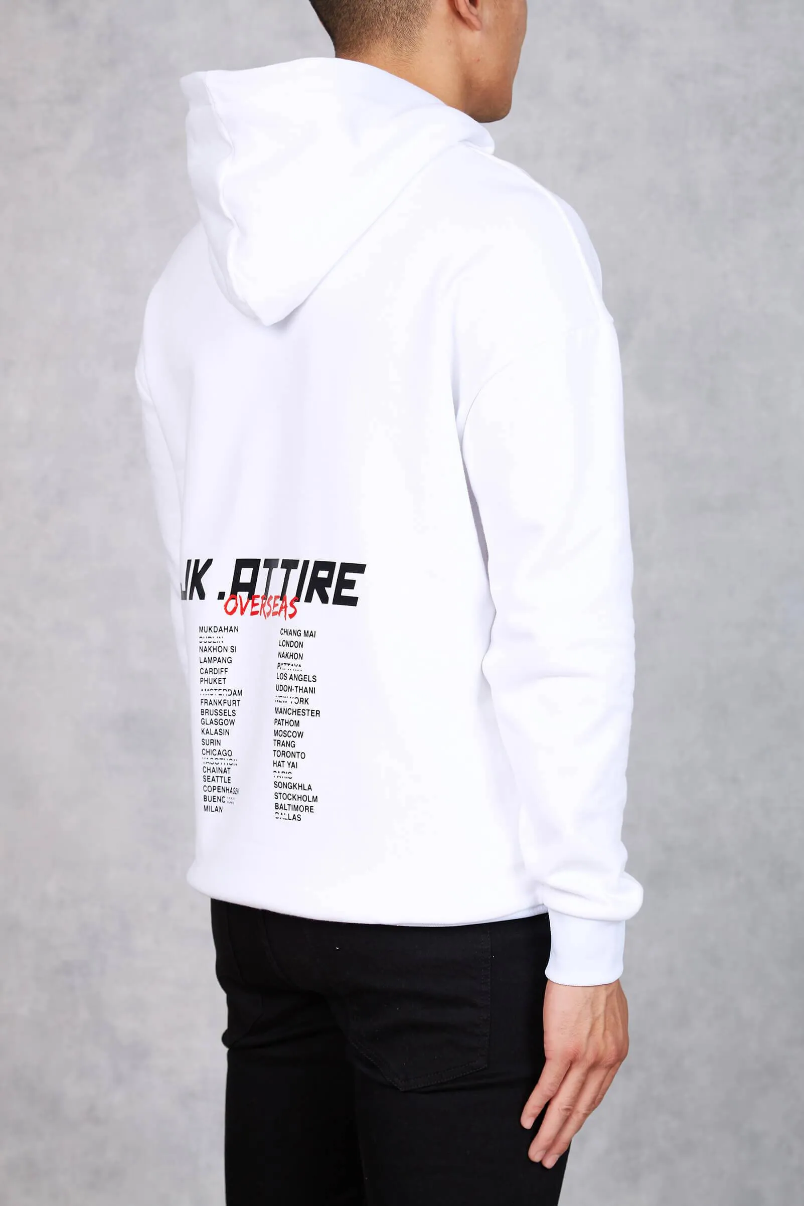 Overseas Tour Hoodie - White