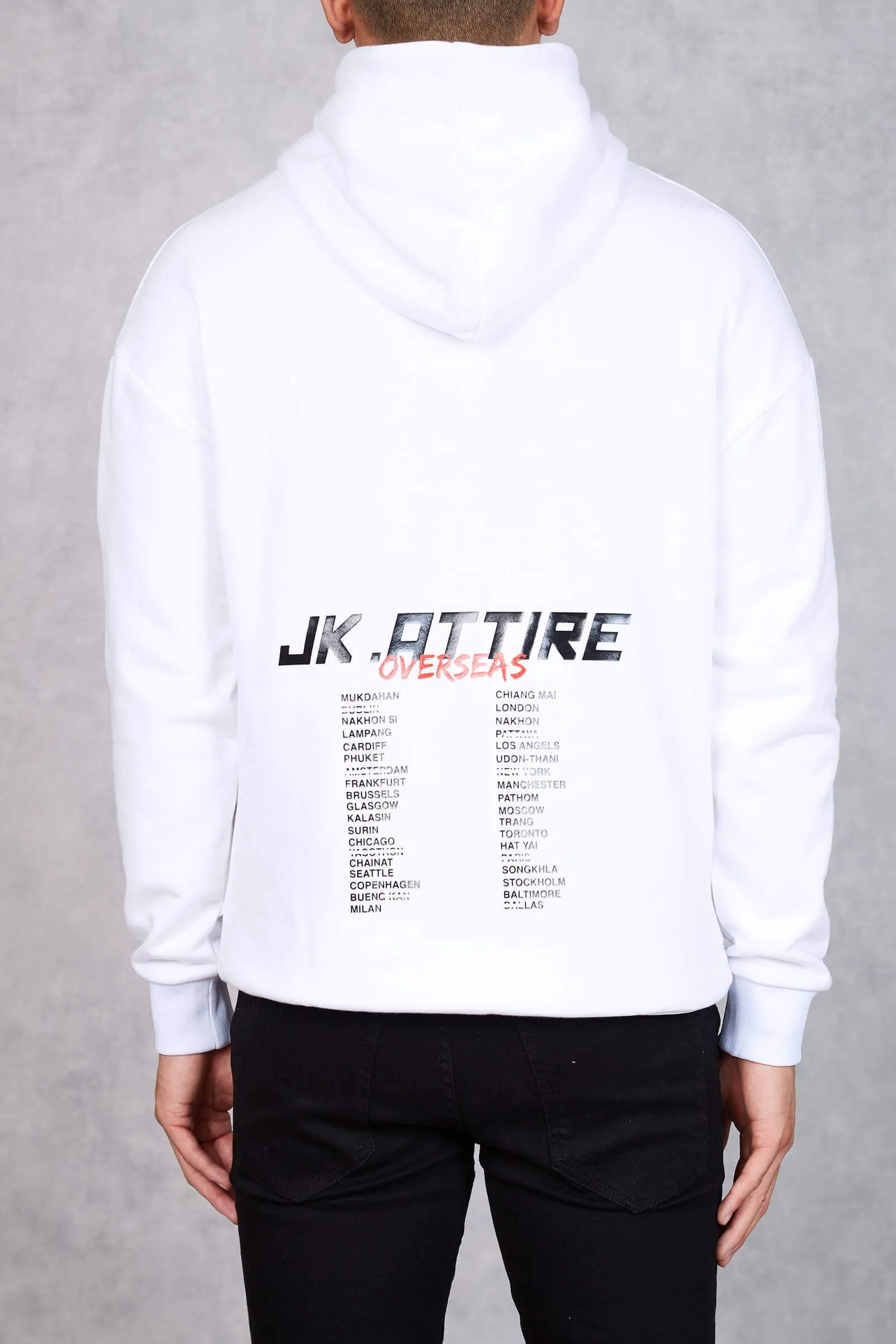 Overseas Tour Hoodie - White