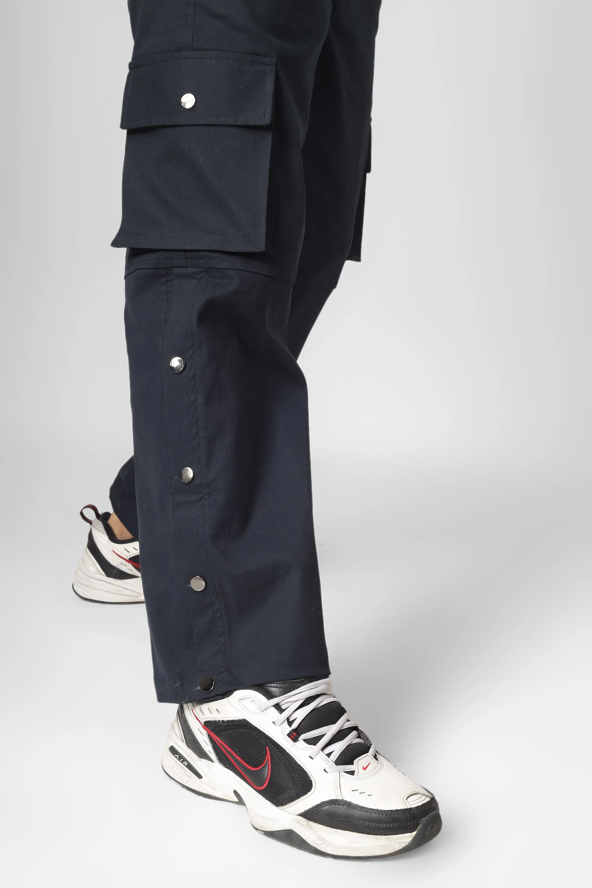 Oxford Blue Cargo pants With 6 Pocket