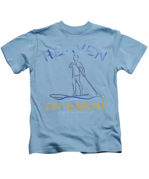 Paddle Board Heaven On Earth - Kids T-Shirt