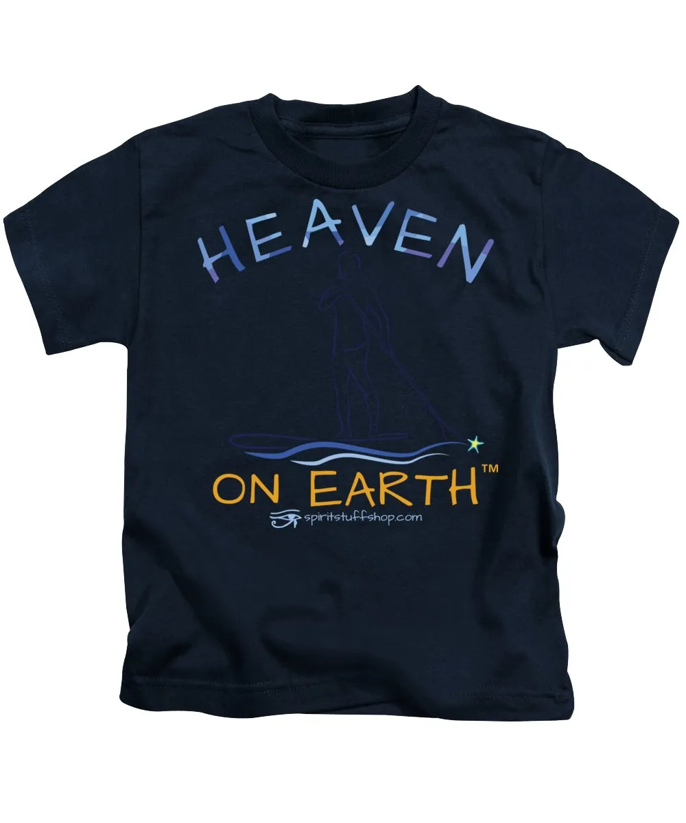 Paddle Board Heaven On Earth - Kids T-Shirt