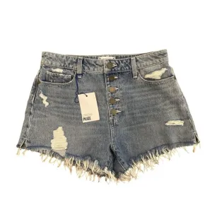 PAIGE Denim Short Size 28 Margot‎ Distressed Raw Hem with Iconic PAIGE whipstich