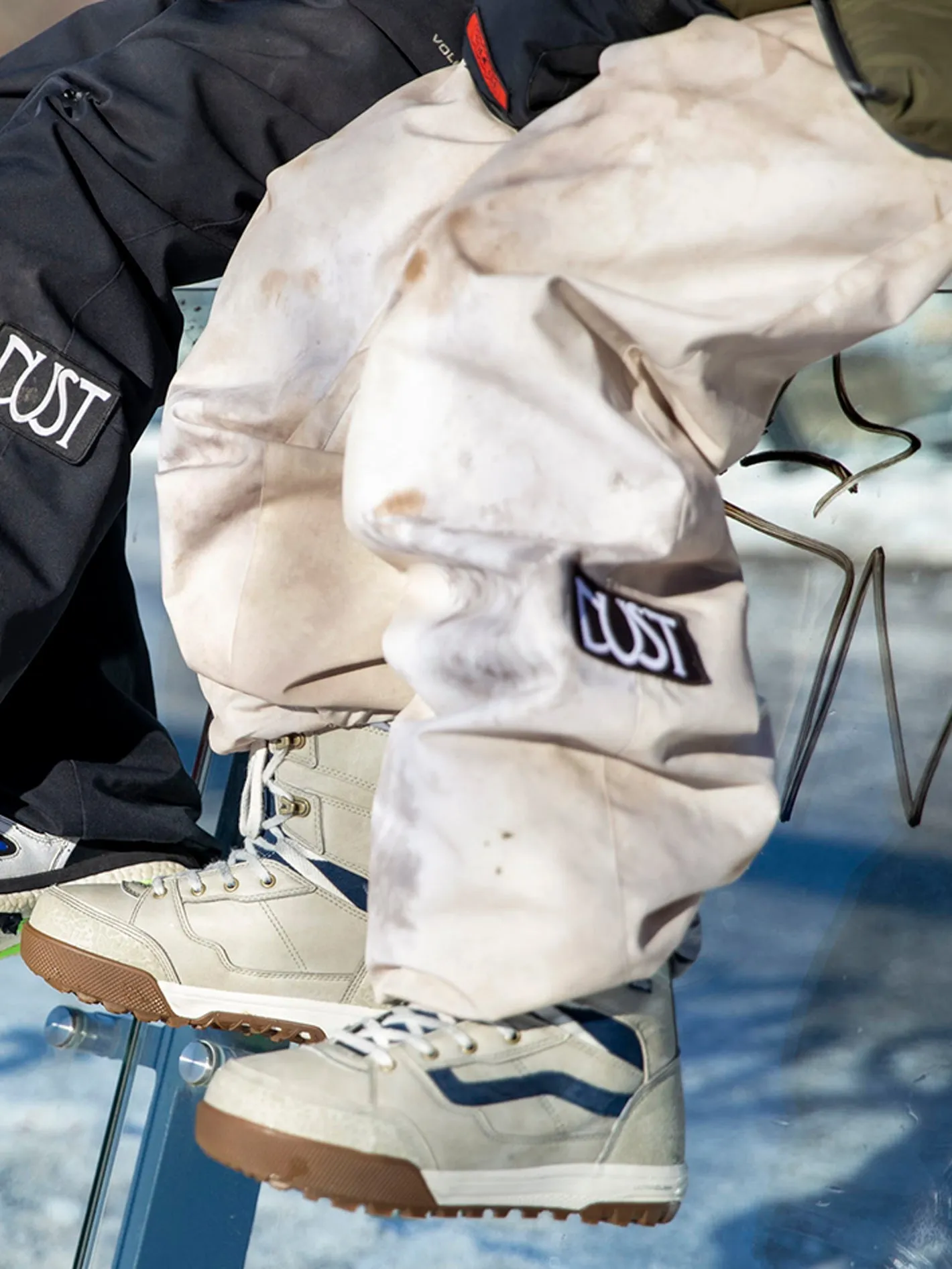 Pantalon de snow Dustbox - Bleach Cream (Unisexe)