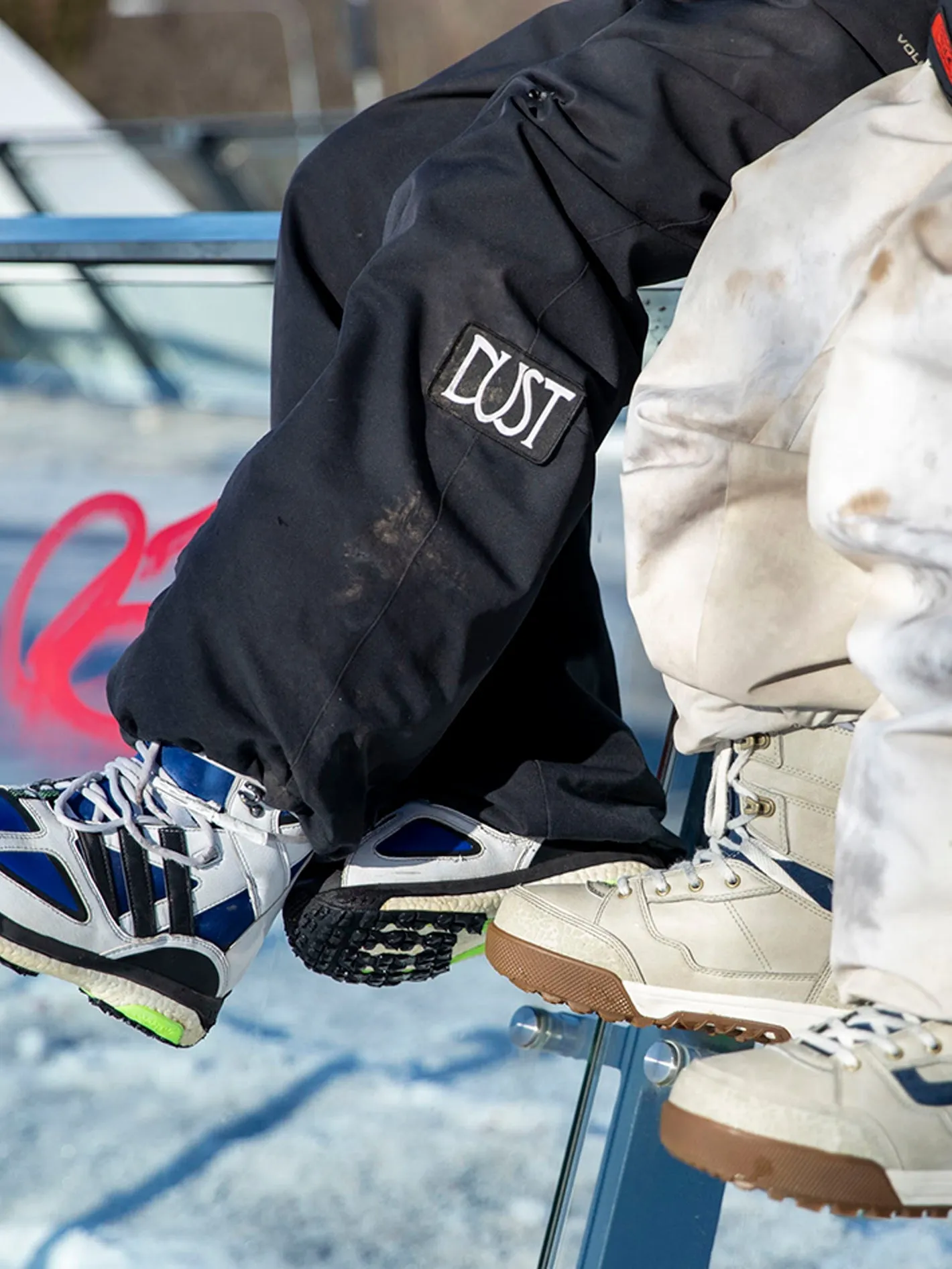 Pantalon de snow Dustbox - Bleach Cream (Unisexe)