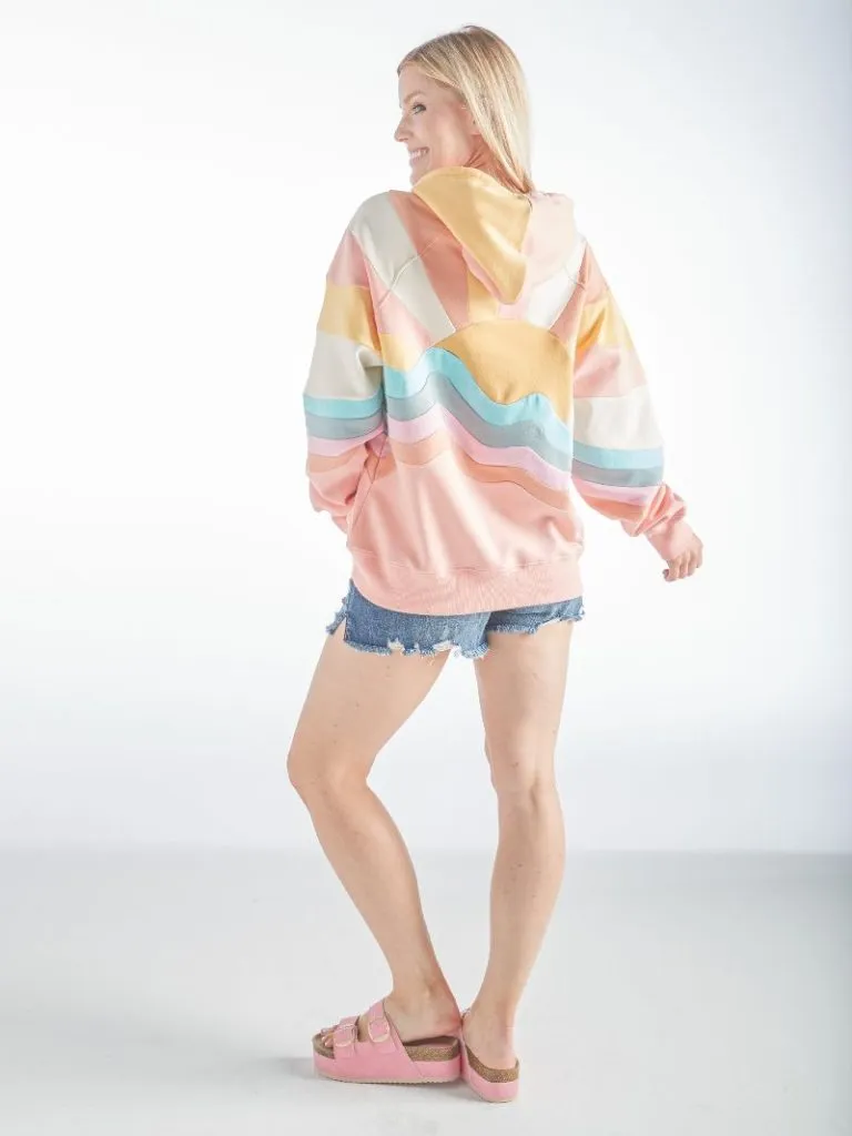 Patch Hoodie by Simply Southern - Sun