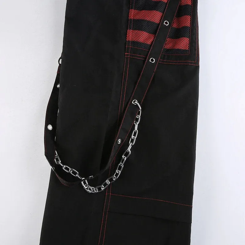 Patchwork Cargo Pants