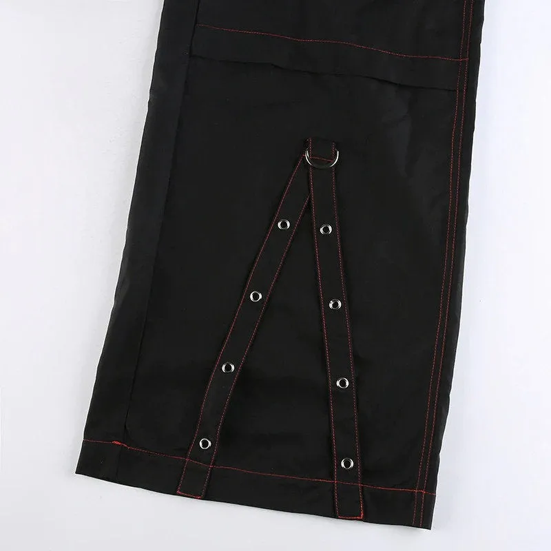 Patchwork Cargo Pants