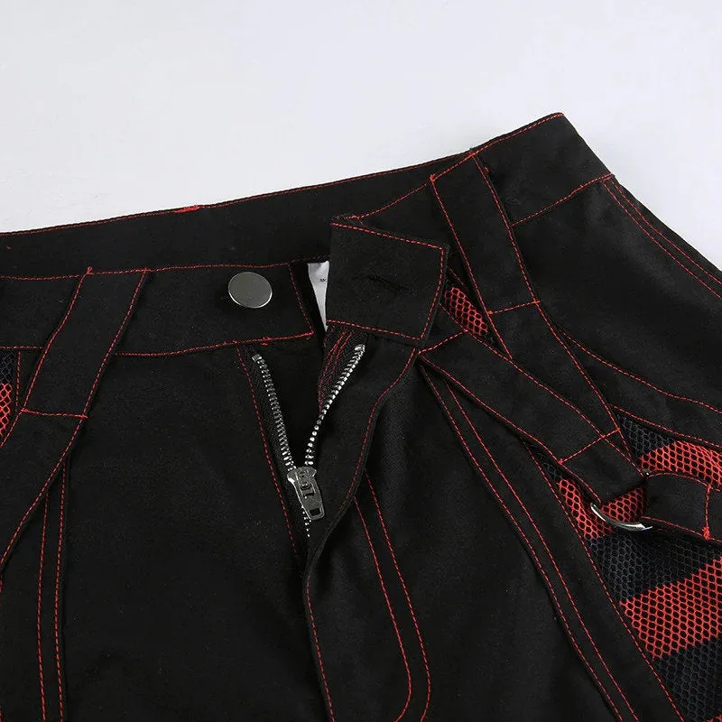 Patchwork Cargo Pants