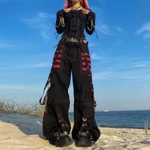 Patchwork Cargo Pants