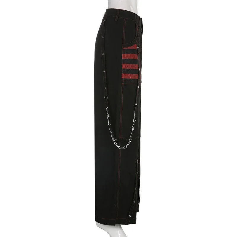Patchwork Cargo Pants