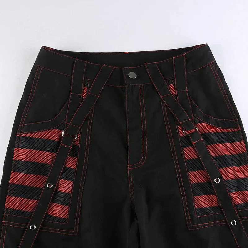 Patchwork Cargo Pants