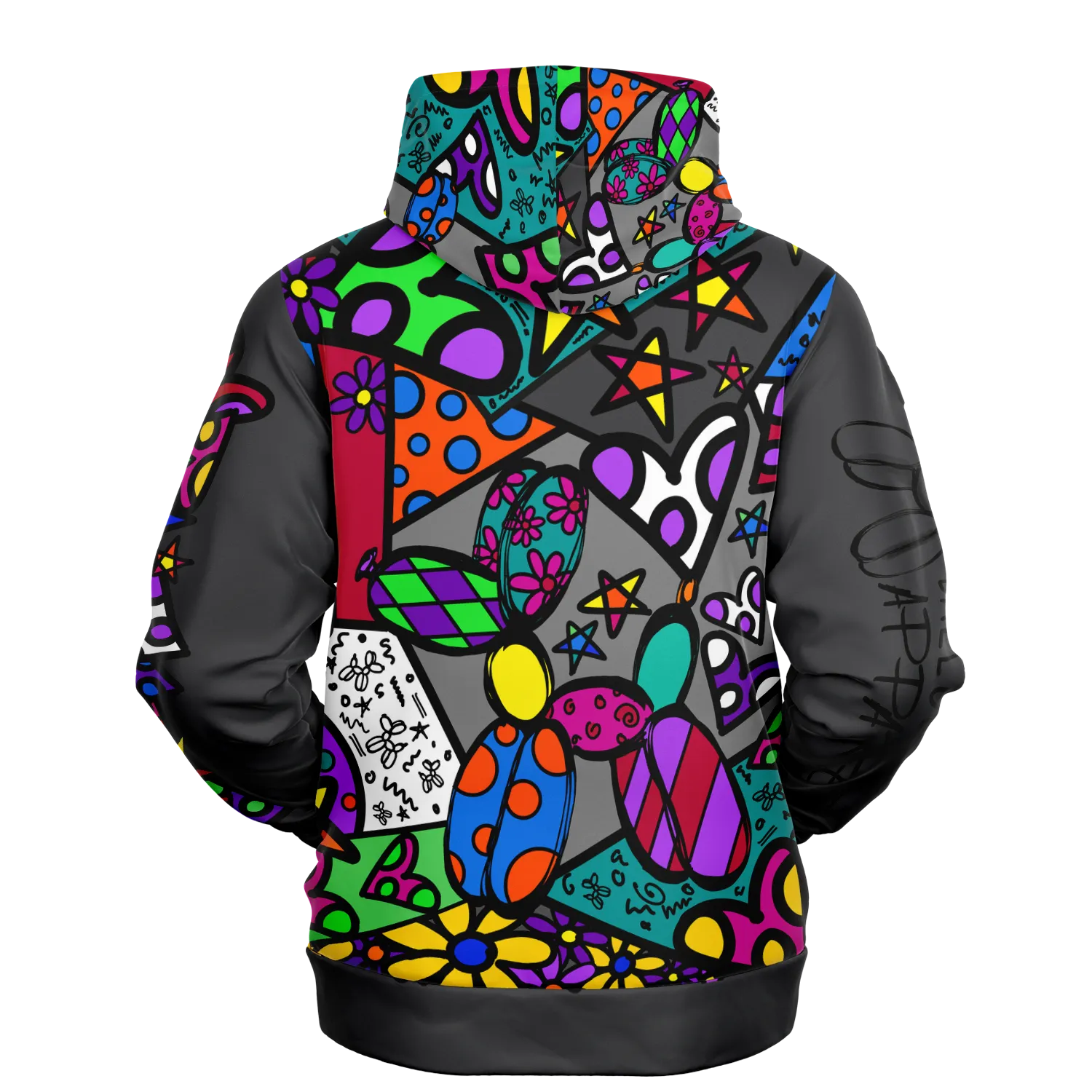Patchwork Pup - Premium Hoodie Unisex (XS - 4XL)