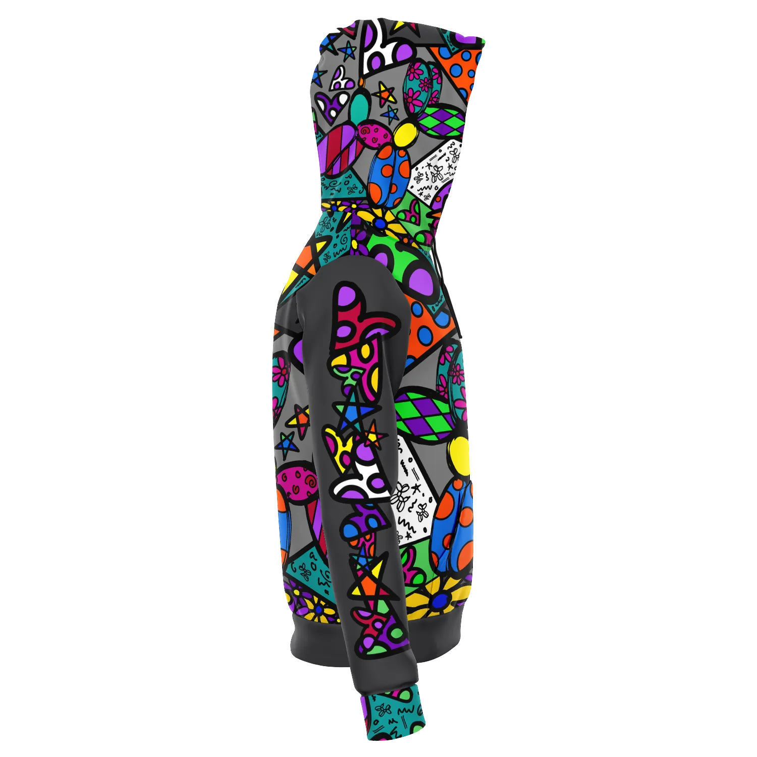 Patchwork Pup - Premium Hoodie Unisex (XS - 4XL)