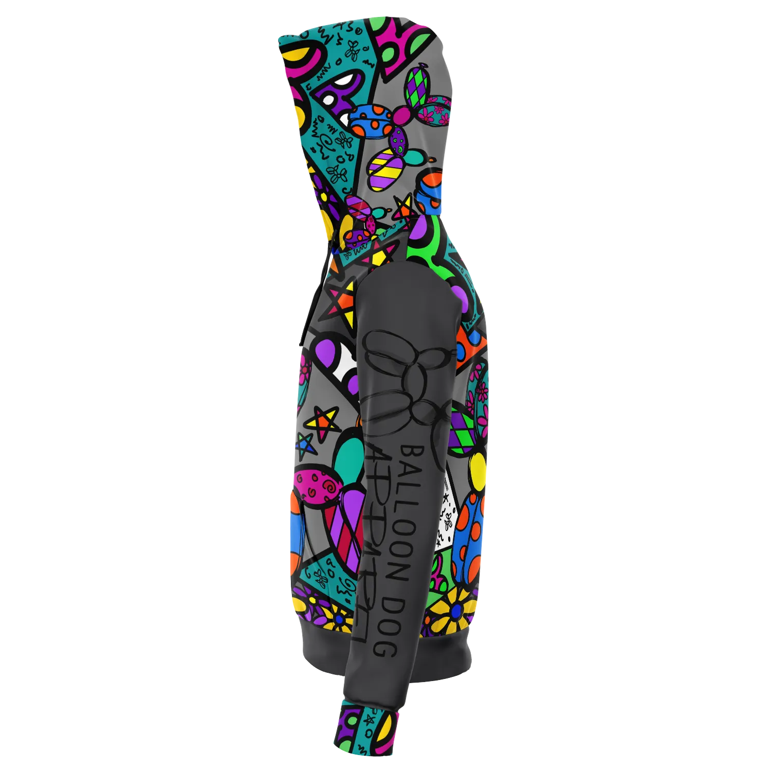 Patchwork Pup - Premium Hoodie Unisex (XS - 4XL)
