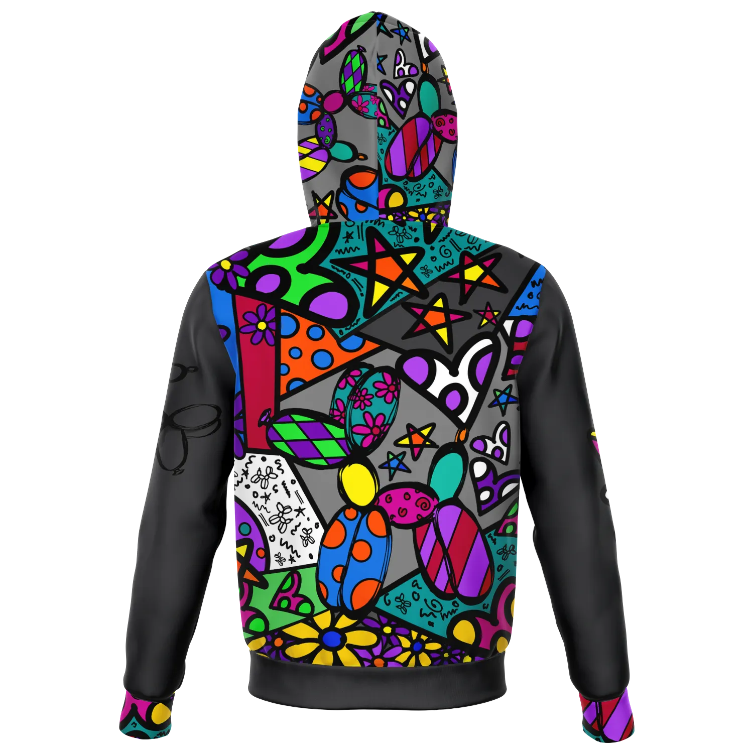 Patchwork Pup - Premium Zip Hoodie