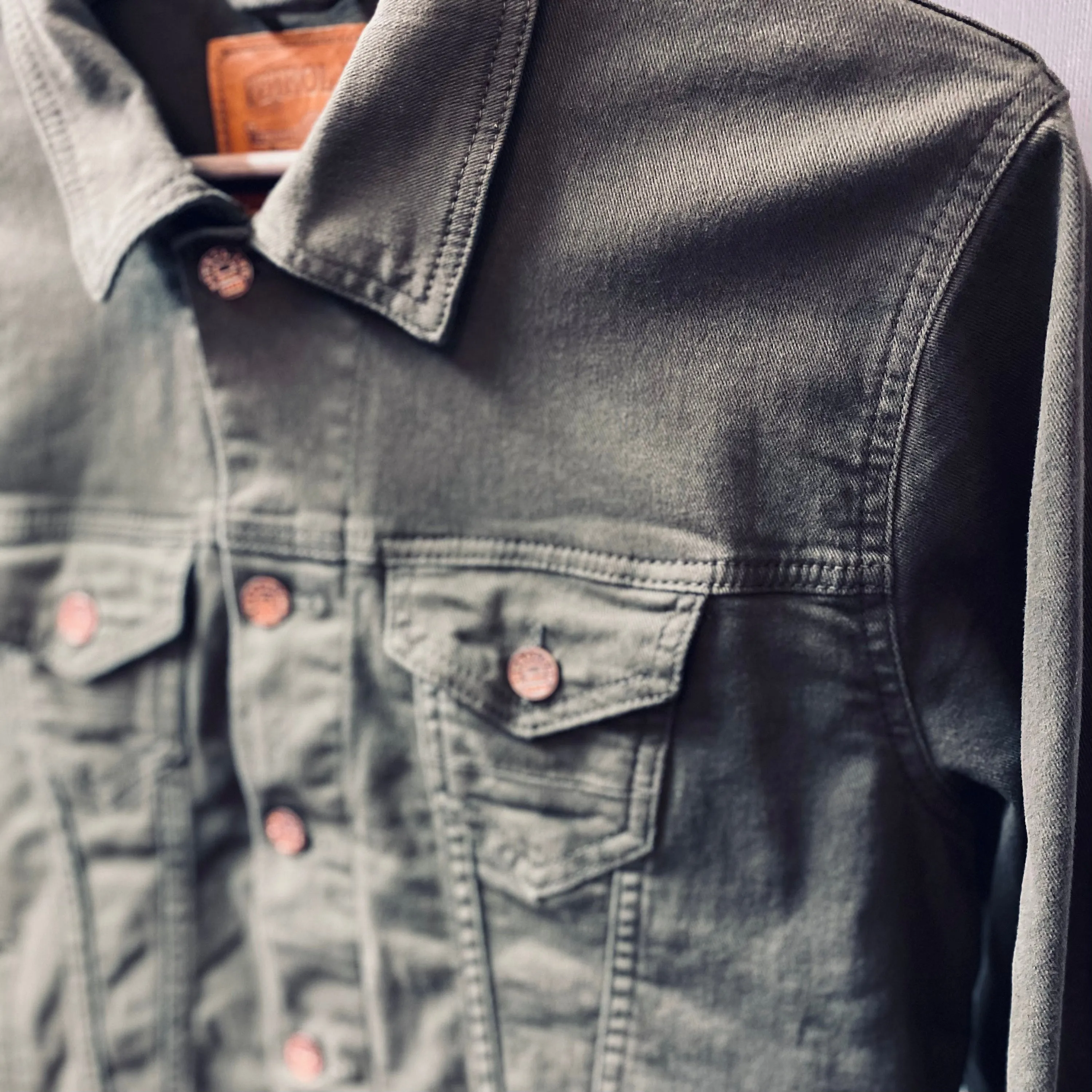 Petrol Industries Green Timber Denim Jacket