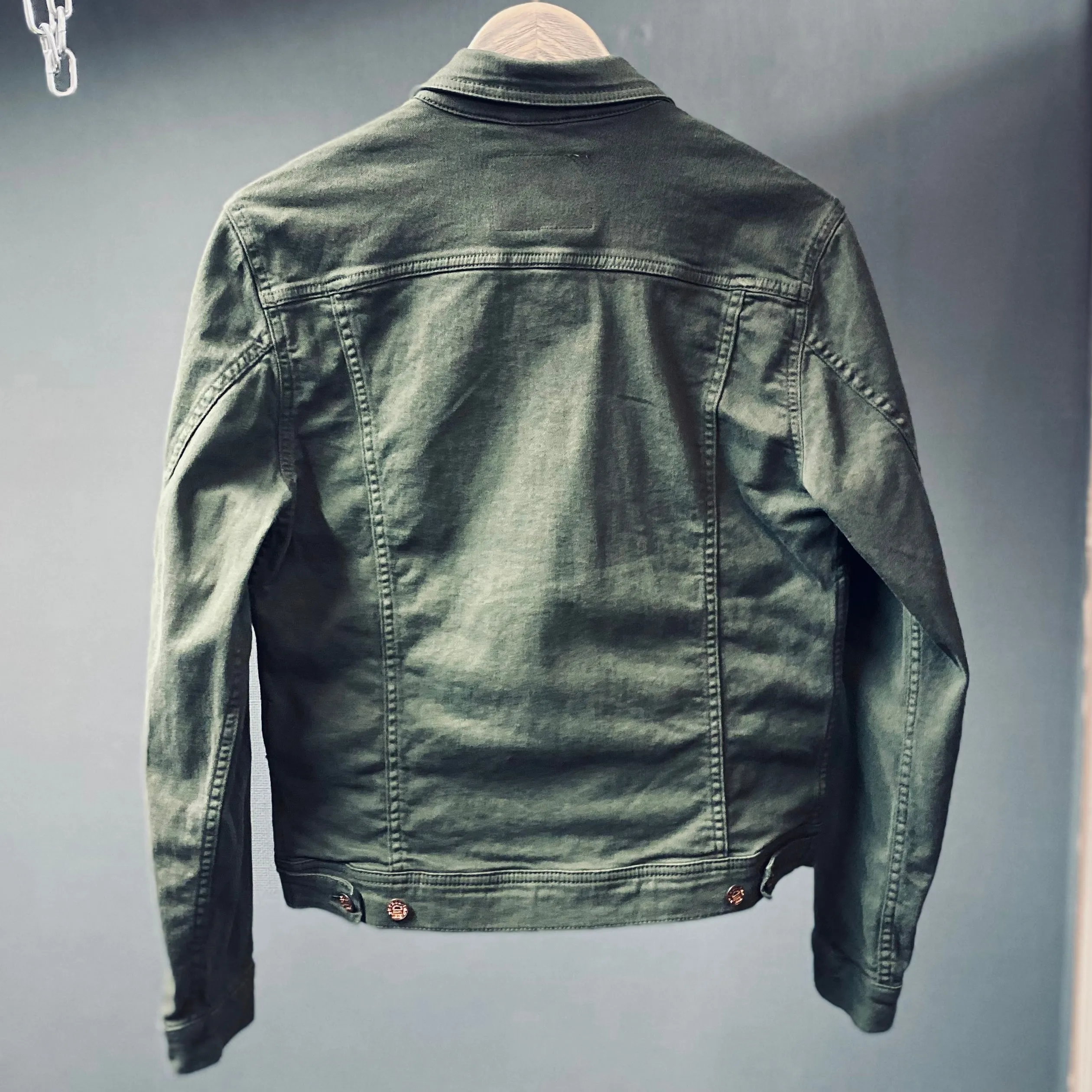 Petrol Industries Green Timber Denim Jacket