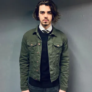 Petrol Industries Green Timber Denim Jacket