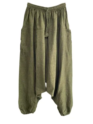 Plain Happy Pants Green