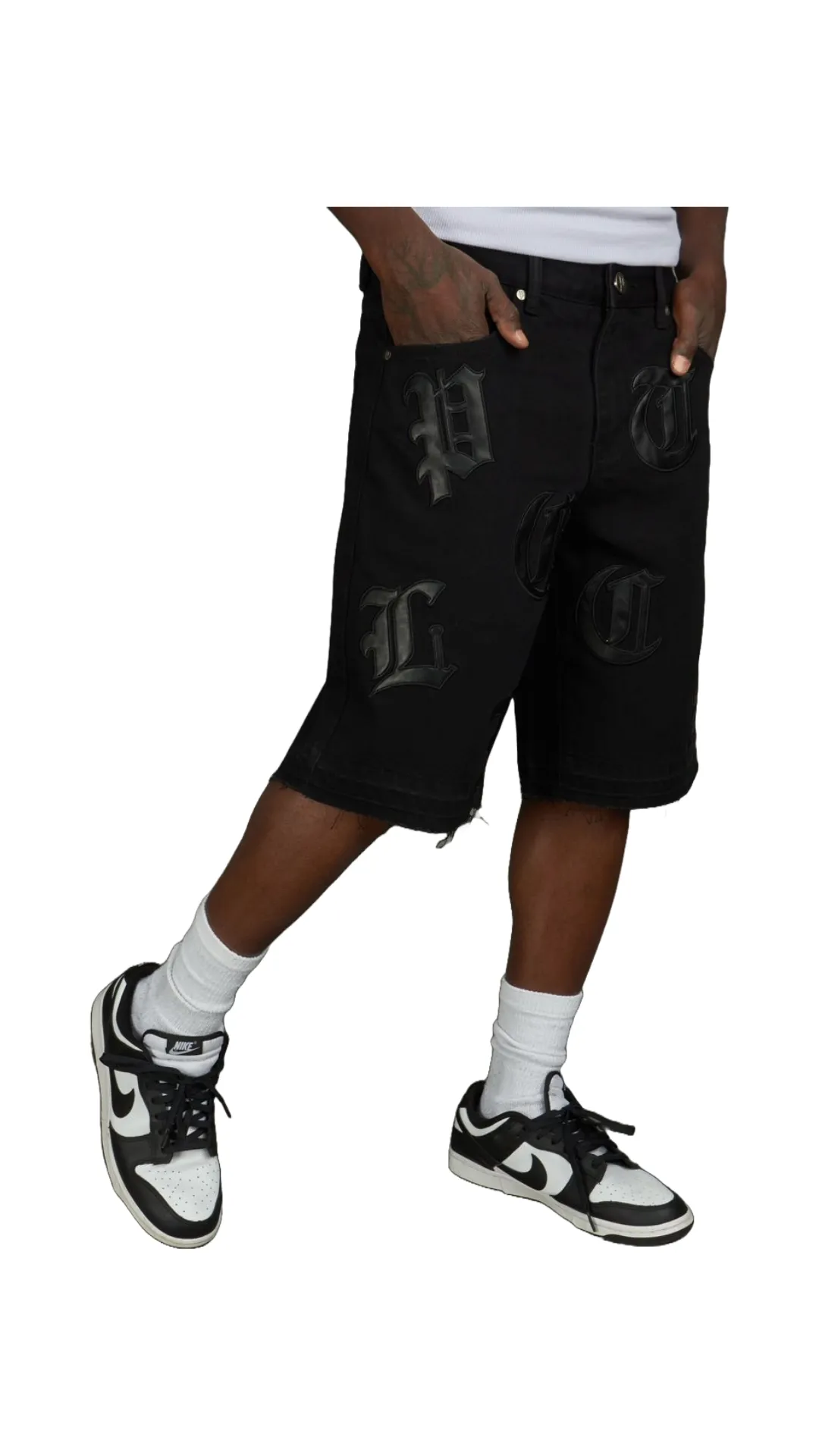 POLITICS "BETZ" SHORTS (BLACK WASH)