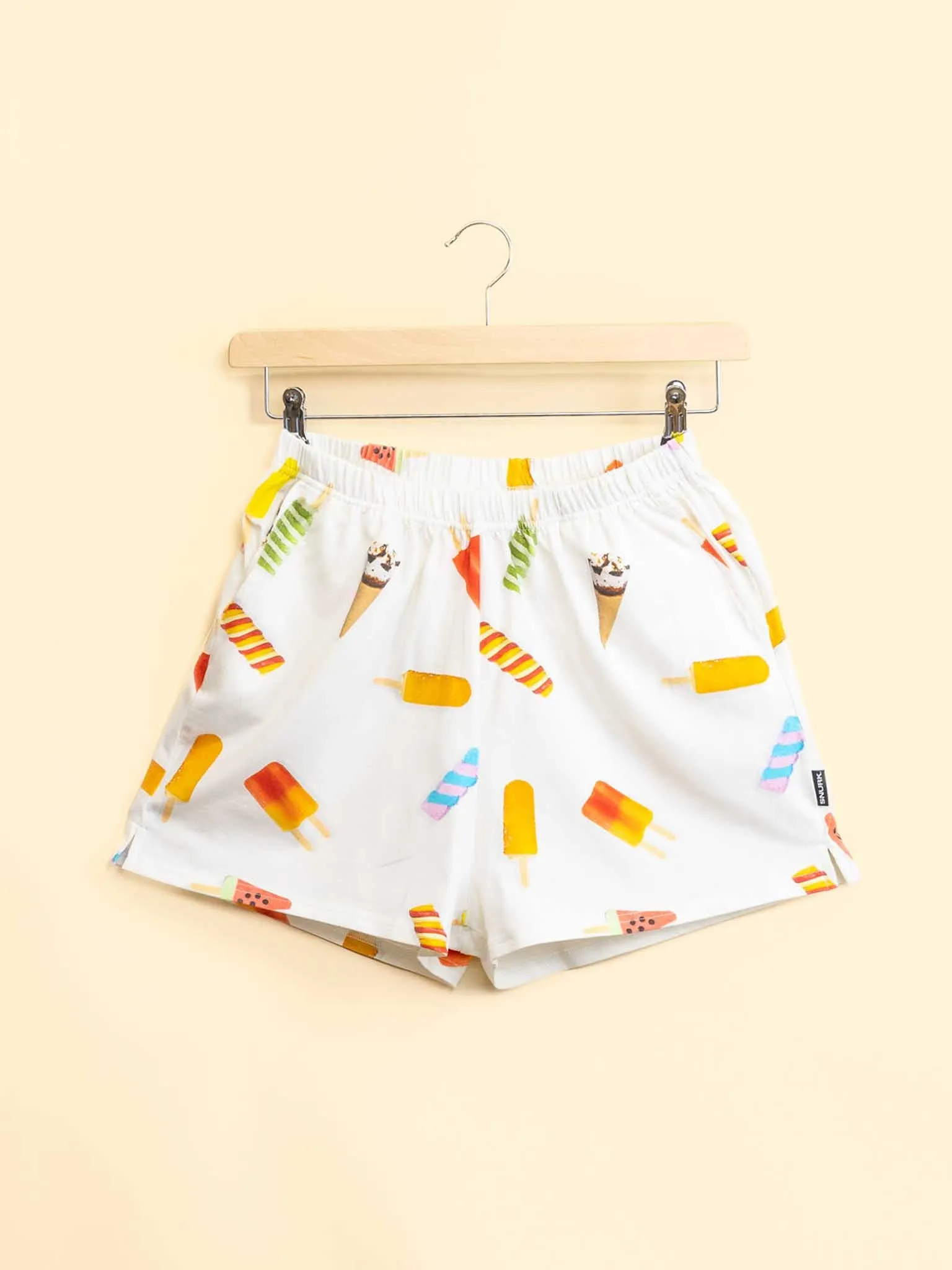 Popsicles Cropped T-shirt en Shorts set Dames