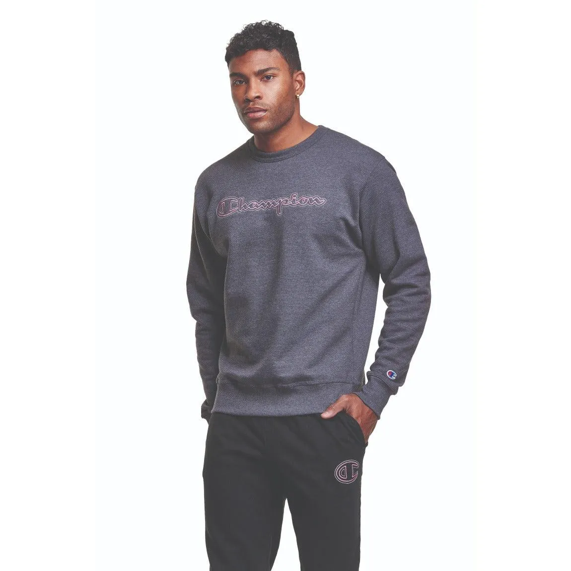 Powerblend Graphic Crew Neck - Men's