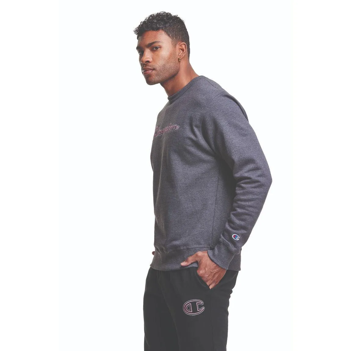 Powerblend Graphic Crew Neck - Men's