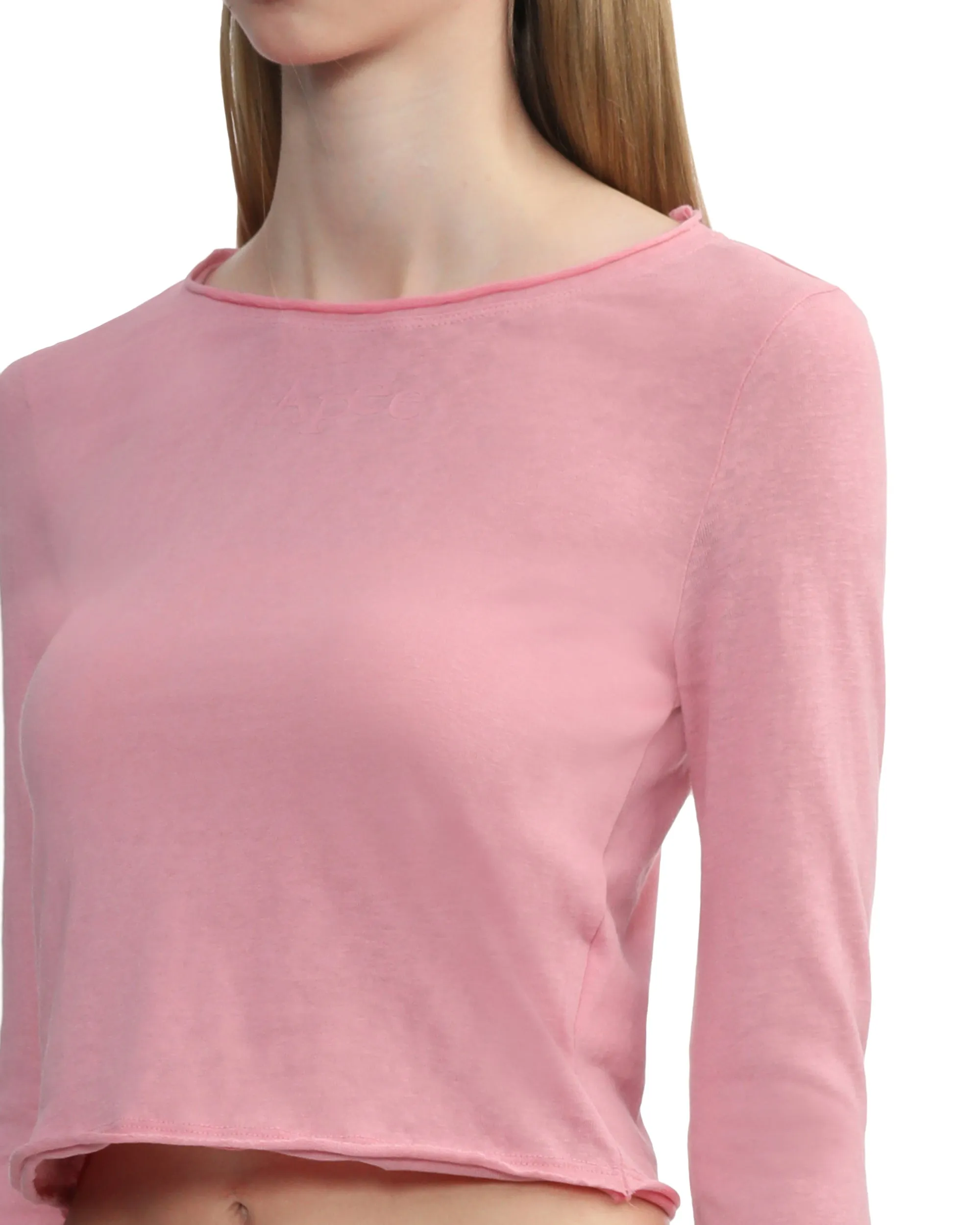 Printed slub top