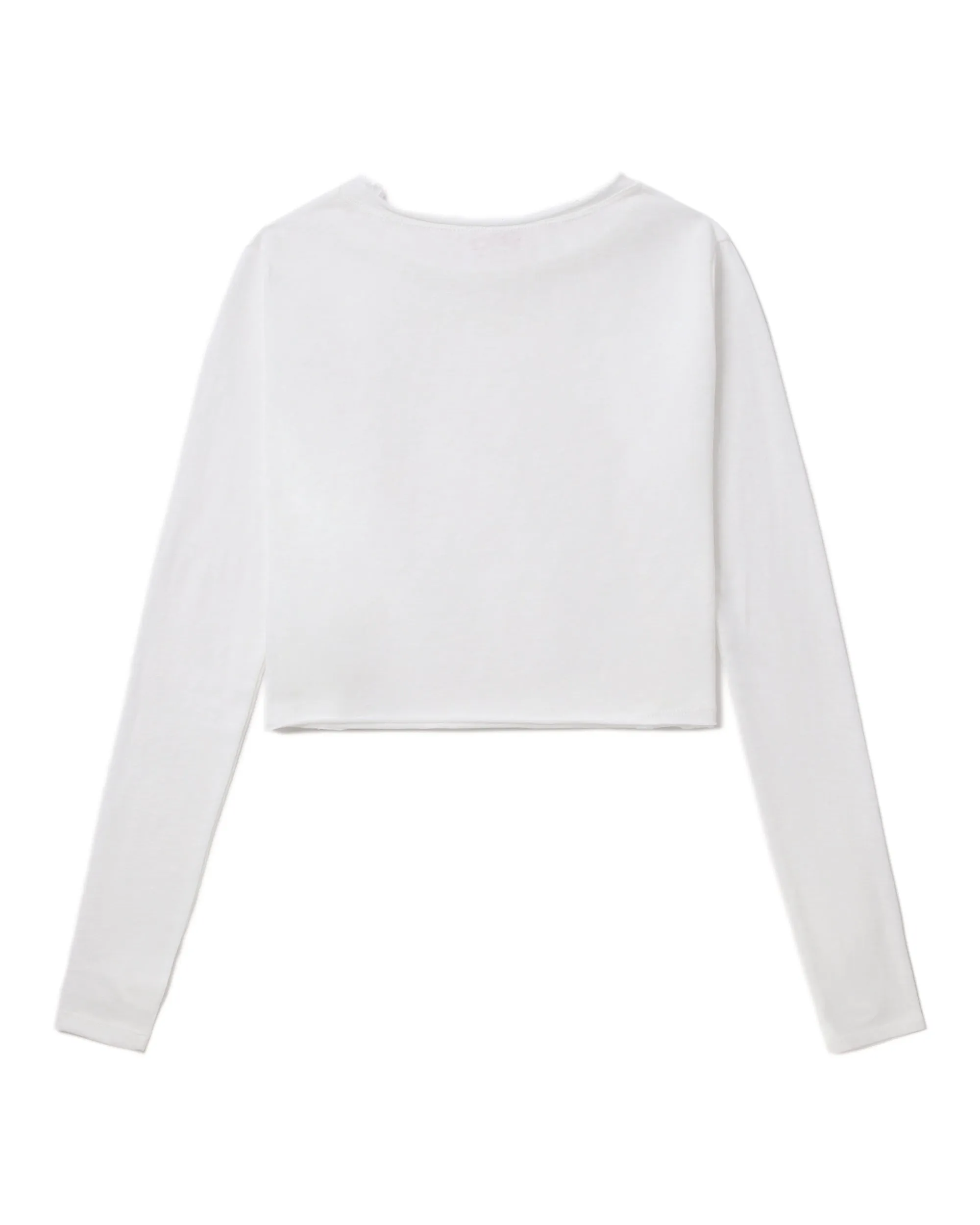 Printed slub top