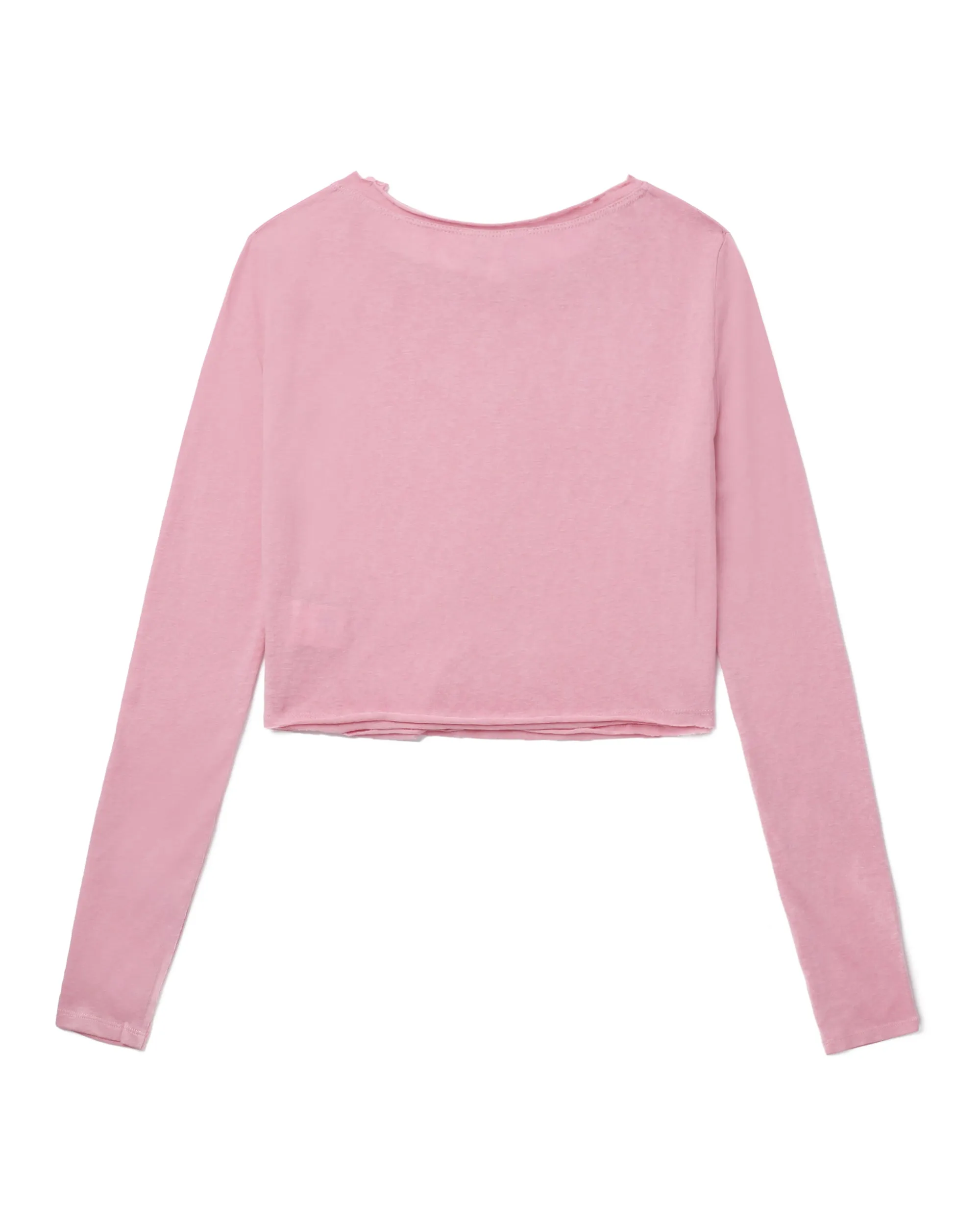 Printed slub top