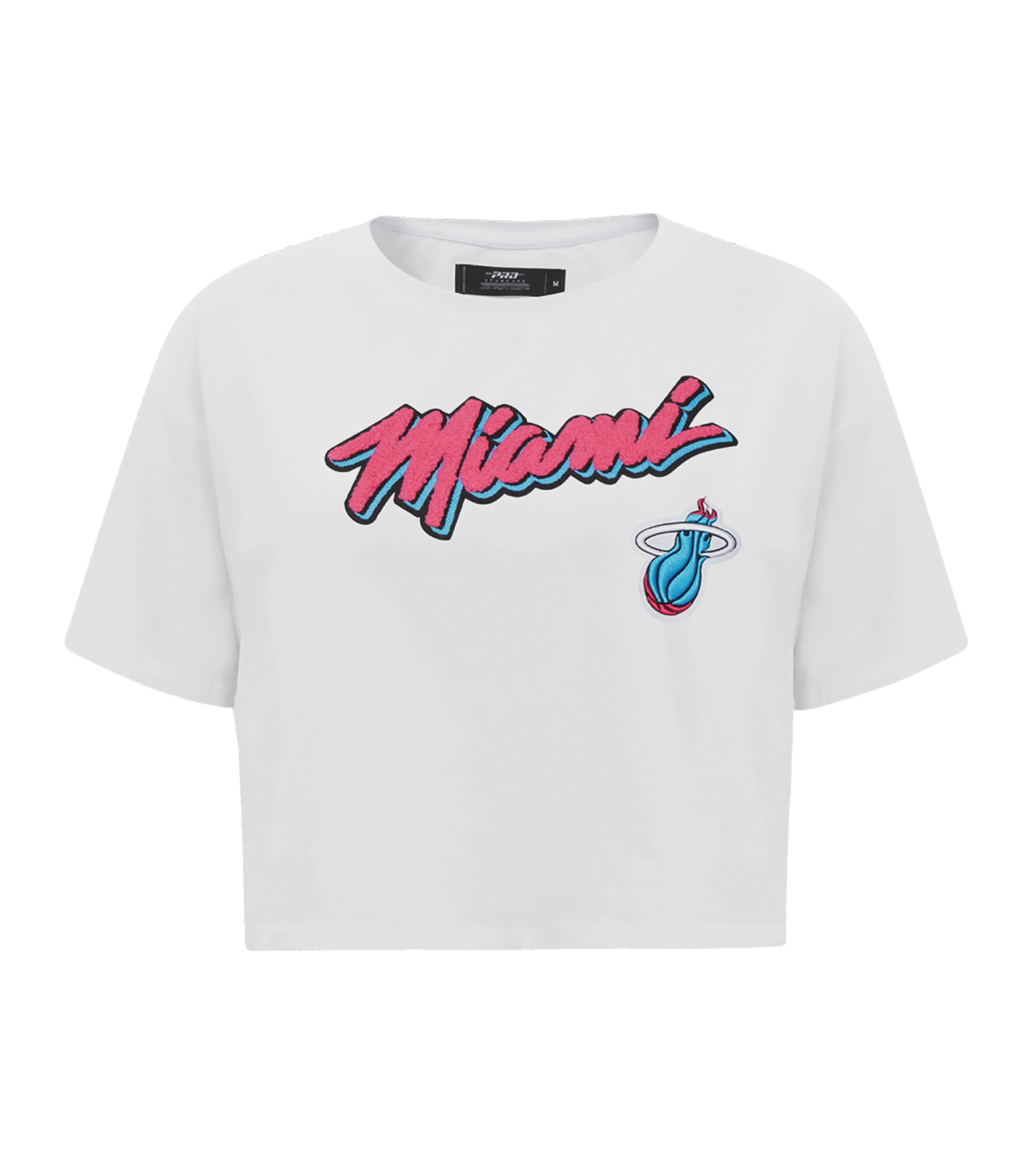Pro Standard Miami HEAT Original Vice Girls Boxy Crop Tee