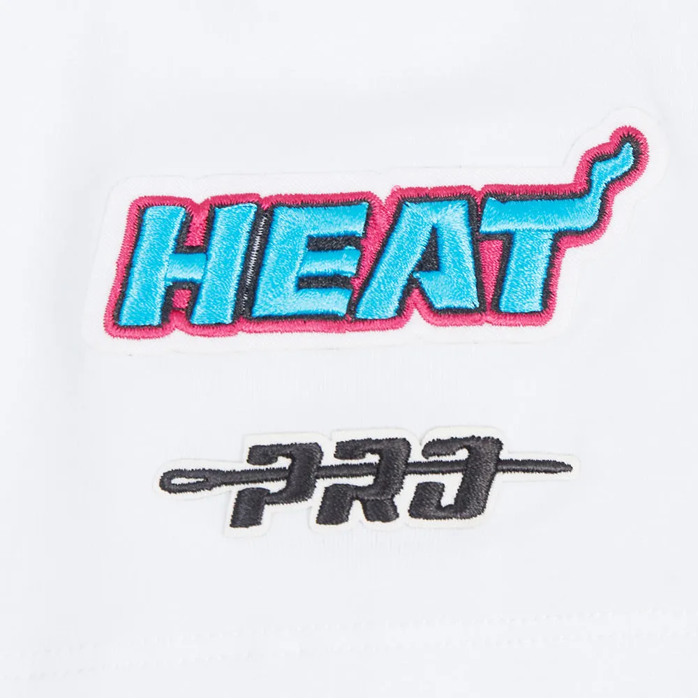 Pro Standard Miami HEAT Original Vice Girls Boxy Crop Tee