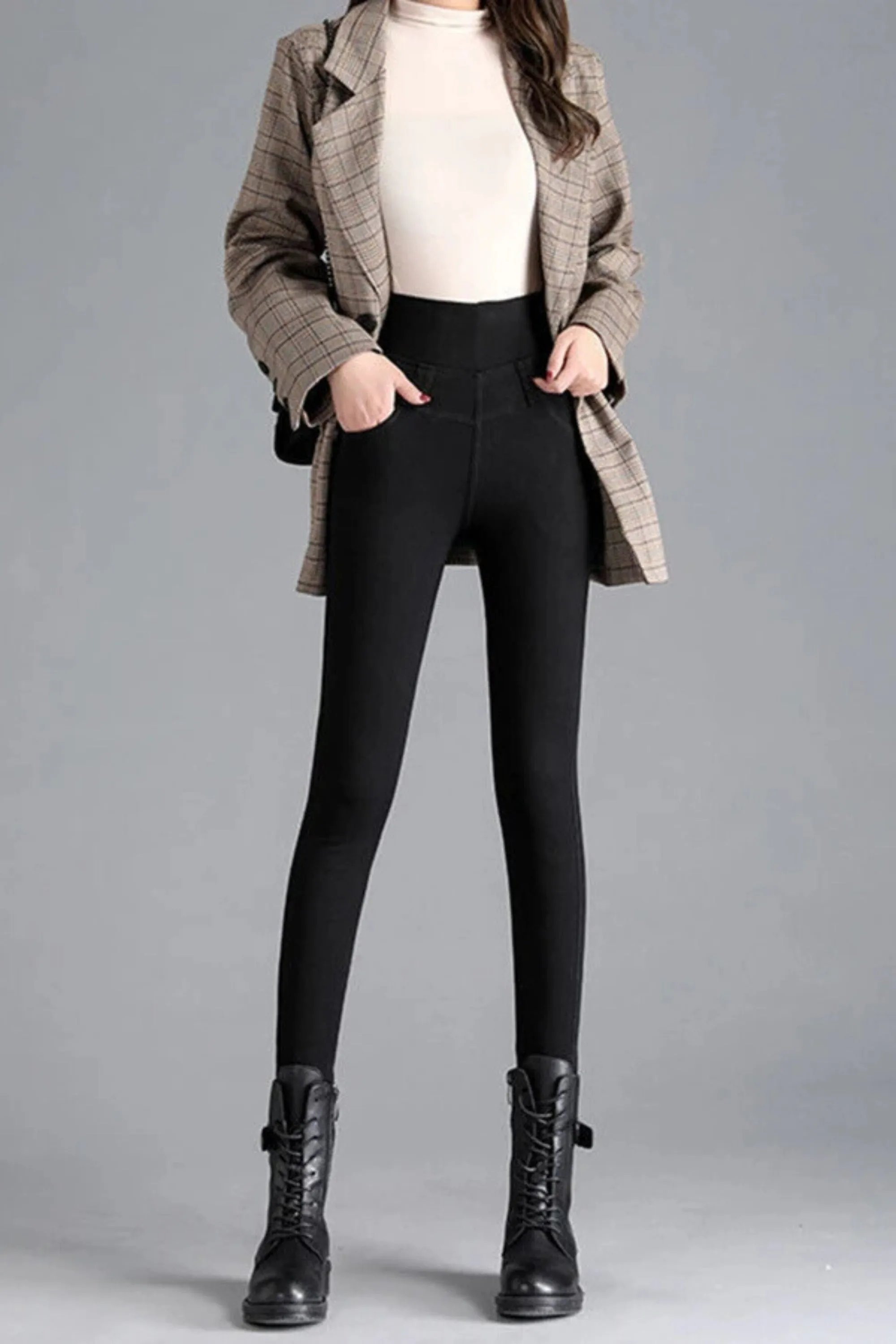 Quincy - Vintage-Jeans mit hoher dehnbarer Taille